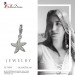 Silberdream SilberDream Charm Seestern Zirkonia 925 Silber Armband Anhänger FC730W zollfrei