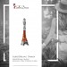 Silberdream SilberDream Glitzer Charm Eiffelturm orange Zirkonia Kristalle GSC562O 2025