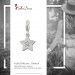 Silberdream SilberDream Charm Stern Zirkonia 925er Silber Armband Anhänger FC903W Outlet
