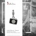 Silberdream SilberDream Glitzer Charm Fotoapparat schwarz Zirkonia Kristalle GSC560S Fabrik Onlineshop