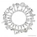 Silberdream SilberDream 925 Charm Schwimmring rot/wei Armband Anhänger FC606 Versandkostenfrei