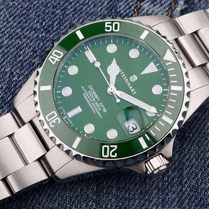 Steinhart Ocean 39 Double-GREEN Ceramic premium Kauf eins, bekomm eins gratis