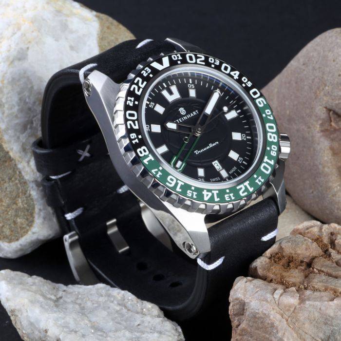 Steinhart TRAVELLER GMT green Taucheruhr Tägliche Deals