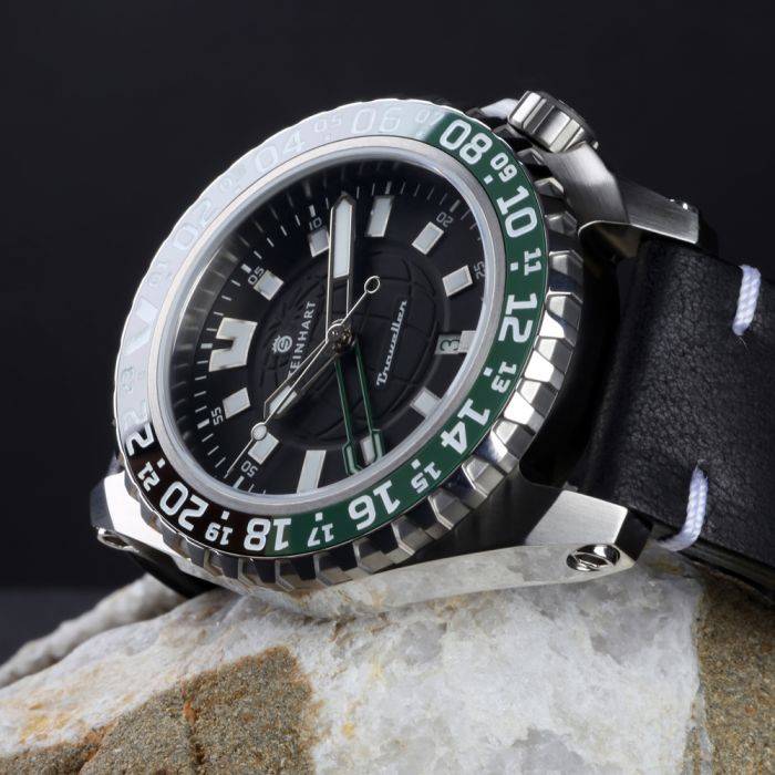 Steinhart TRAVELLER GMT green Taucheruhr Tägliche Deals