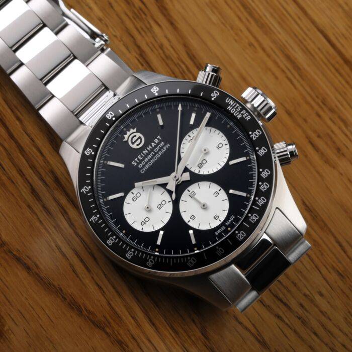 Steinhart Ocean One Vintage Chronograph II black VIP-Rabatte