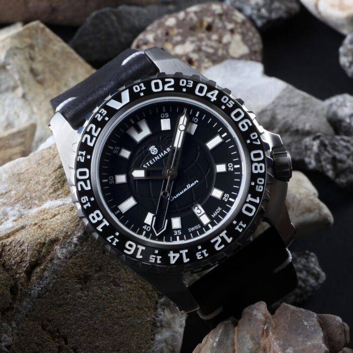 Steinhart TRAVELLER GMT black Taucheruhr Bis zu 60% Rabatt