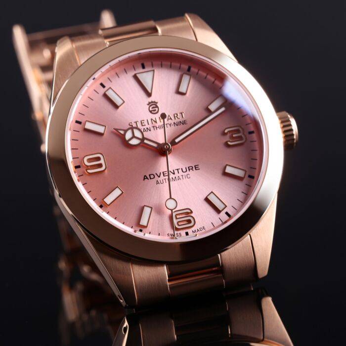 Steinhart Ocean 39 Adventure pink gold Bis zu 55% Rabatt