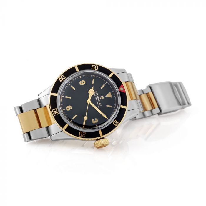 Steinhart Ocean One Vintage two-tone Taucheruhr Super Rabatt