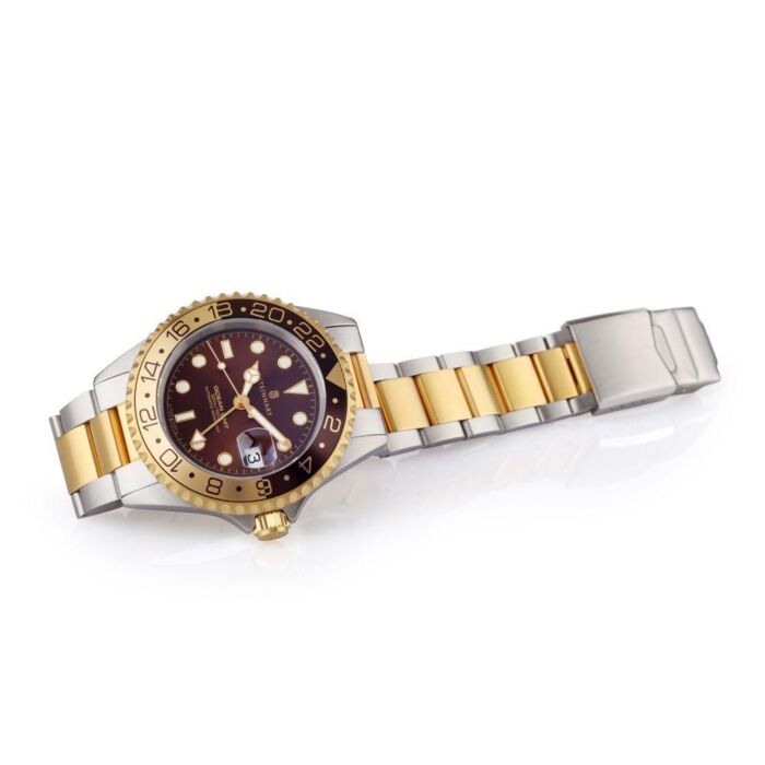 Steinhart Ocean One GMT two- tone CHOCOLATE Taucheruhr Riesige Rabatte