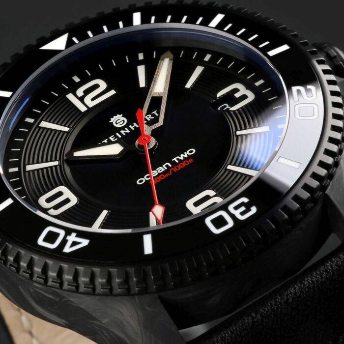 Steinhart Ocean 2 premium Carbon Black Taucheruhr Black Friday Preise