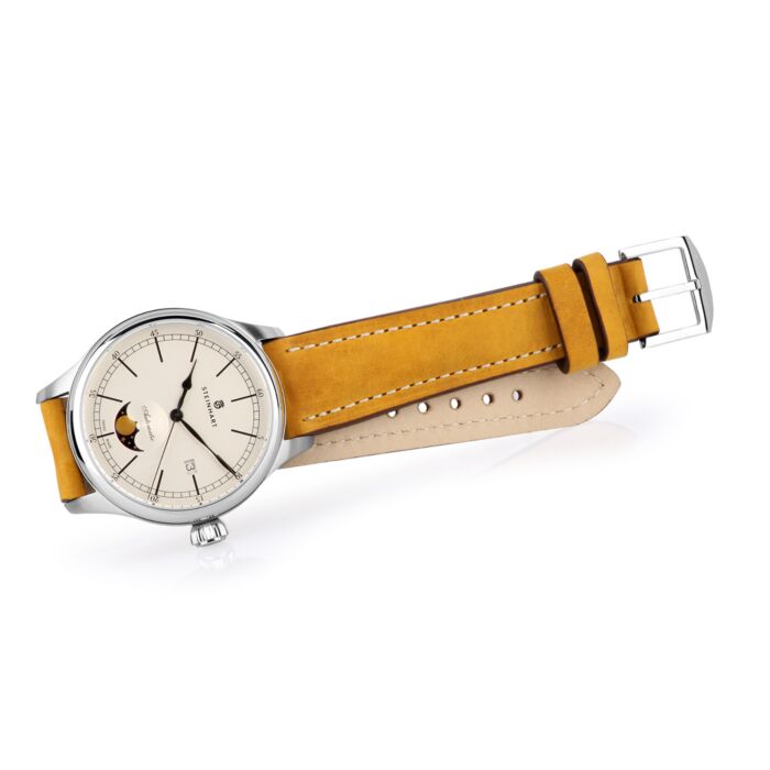 Steinhart MARINE Mondphase silver Im Verkauf