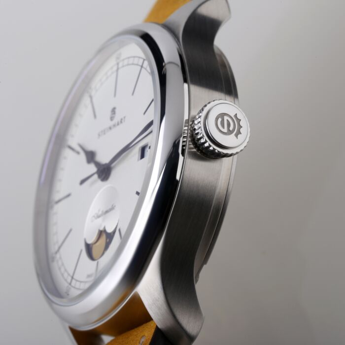 Steinhart MARINE Mondphase silver Im Verkauf