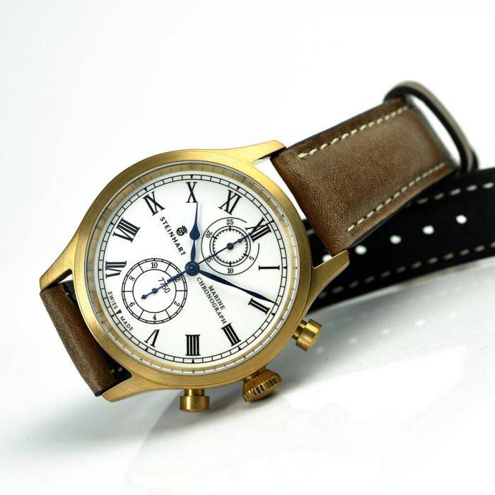 Steinhart Marine-Chronograph Bronze Premium Römisch Angebote