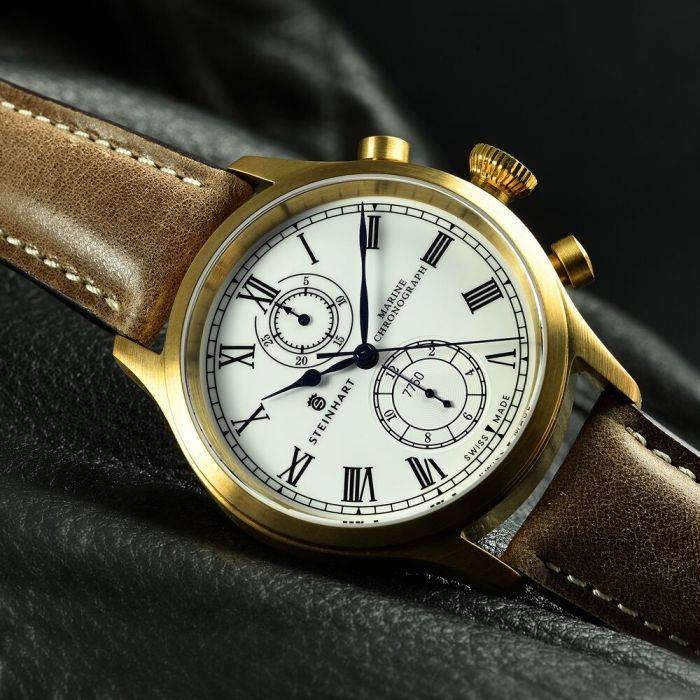Steinhart Marine-Chronograph Bronze Premium Römisch Angebote