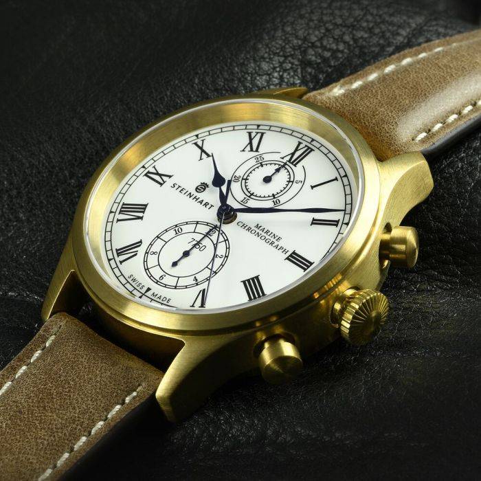 Steinhart Marine-Chronograph Bronze Premium Römisch Angebote