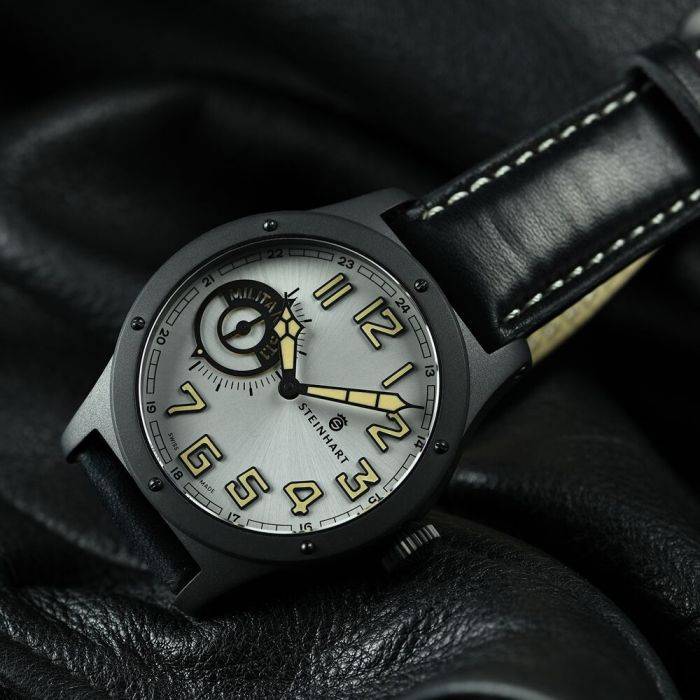 Steinhart MILITARY 47 ST1 silber Ltd. Edition Kostenloser Versand