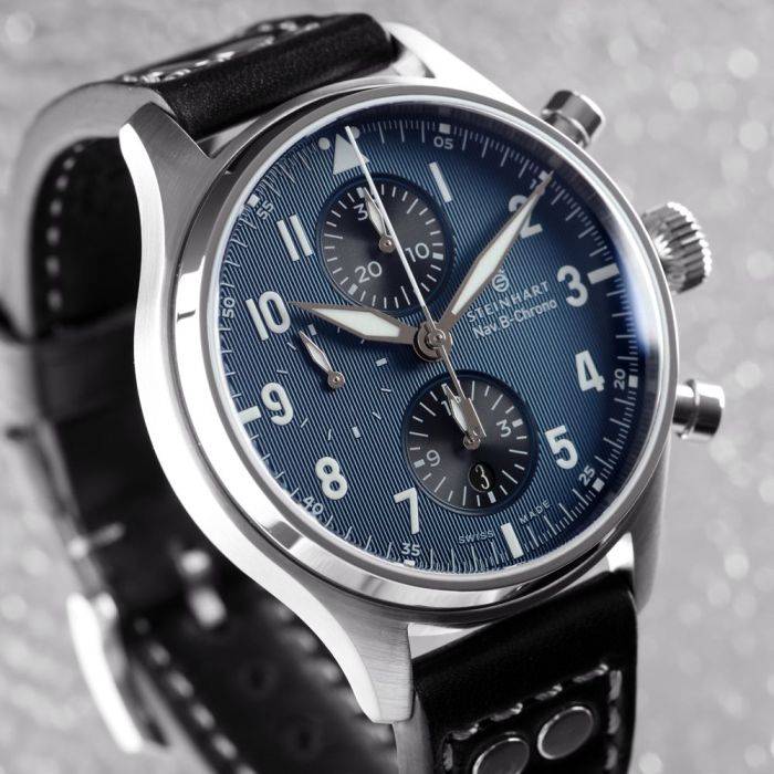 Steinhart NAV.B-CHRONO 42 CLASSIC A-TYPE BLUE Cyber Monday