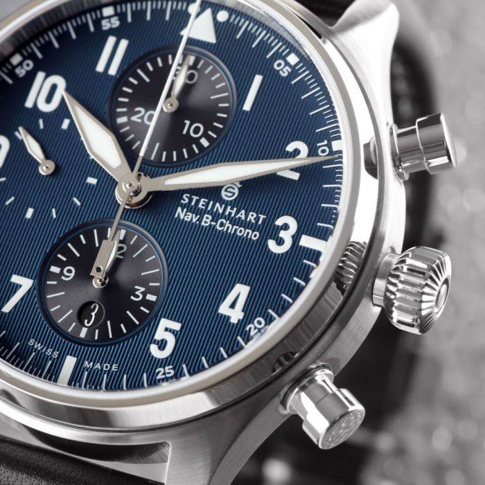 Steinhart NAV.B-CHRONO 42 CLASSIC A-TYPE BLUE Cyber Monday