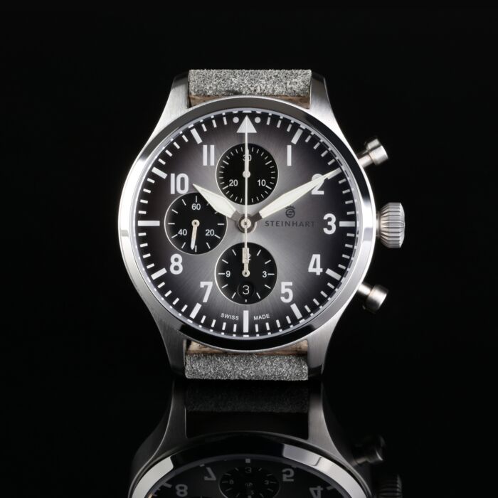 Steinhart Pilot Chronograph 42 grey SUMMER EDITION Vatertagsangebot