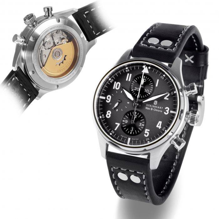 Steinhart NAV.B-CHRONO 42 CLASSIC A-TYPE BLACK Valentinstagsangebot