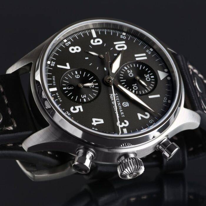 Steinhart NAV.B-CHRONO 42 CLASSIC A-TYPE BLACK Valentinstagsangebot