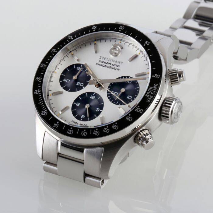 Steinhart Ocean One Vintage Chronograph II silver Saisonale Angebote