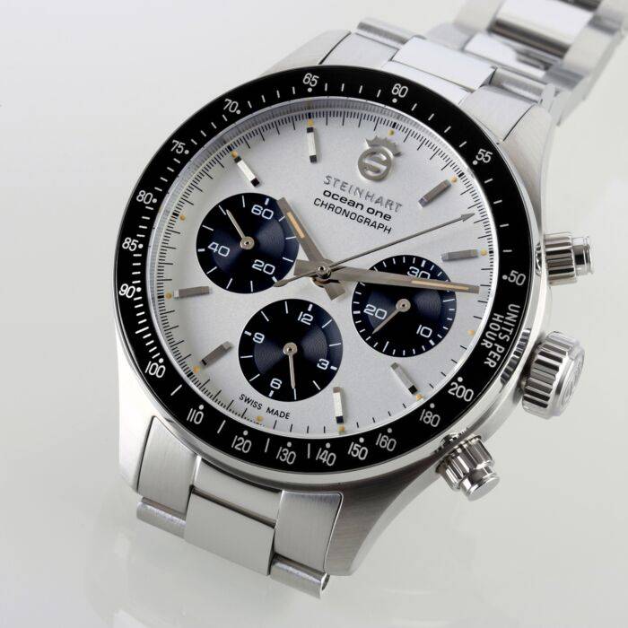 Steinhart Ocean One Vintage Chronograph II silver Saisonale Angebote