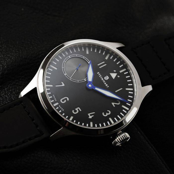 Steinhart Nav B-Uhr 47 ST1 Premium GOLD Kostenlose Rückgabe