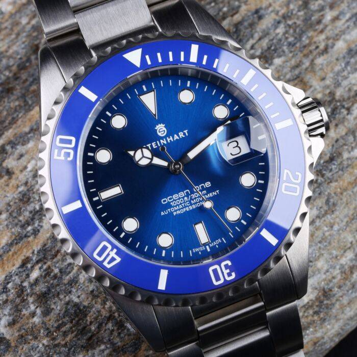 Steinhart Ocean One premium BLUE Ceramic Taucheruhr Bis zu 60% Rabatt