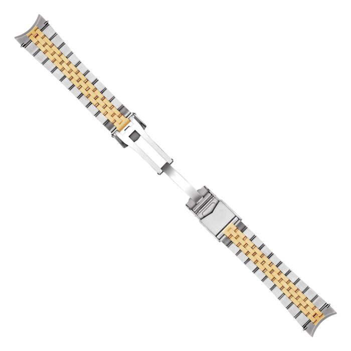 Steinhart Stahlband für Ocean 39 bicolor 20x16 5-reihig satiniert inkl. Bandanstöße Günstig kaufen