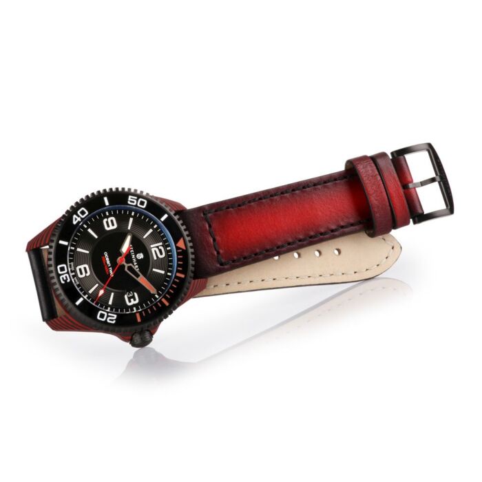 Steinhart Ocean 2 premium Carbon Red Taucheruhr Weihnachtsangebot