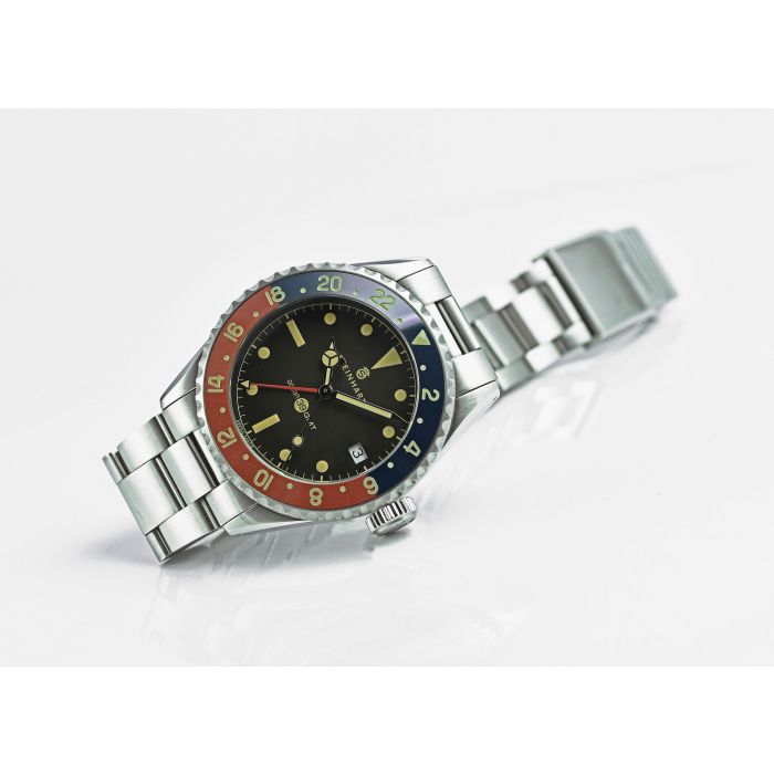 Steinhart Ocean 39 vintage GMT premium BLUE-RED Ceramic Muttertagsangebot