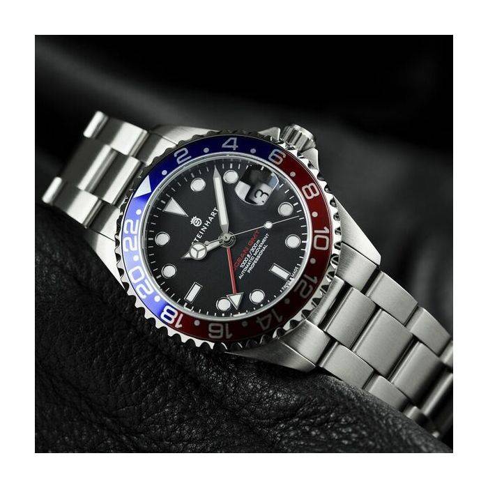 Steinhart Ocean 39 GMT BLUE-RED Taucheruhr Zeitlich begrenztes Angebot