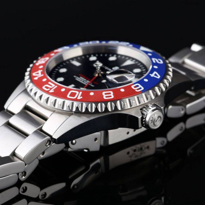 Steinhart Ocean One GMT BLUE-RED Ceramic Taucheruhr Exklusive Angebote