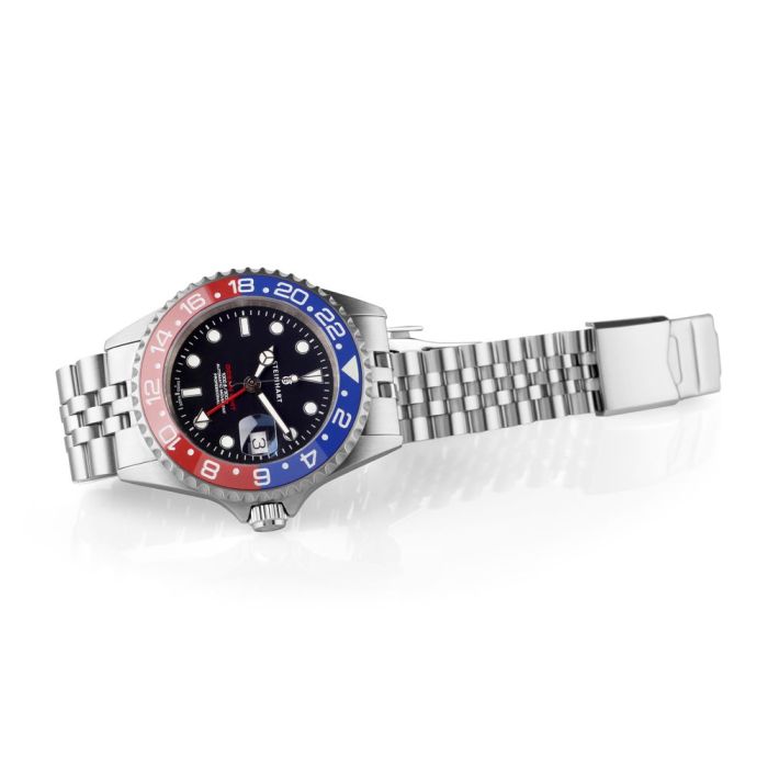 Steinhart Ocean One GMT BLUE-RED. 2 Ceramic Taucheruhr Große Rabatte