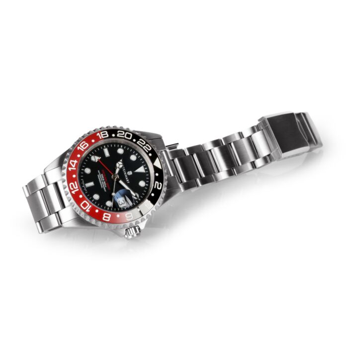 Steinhart Ocean One GMT BLACK-RED Ceramic Taucheruhr VIP-Rabatte
