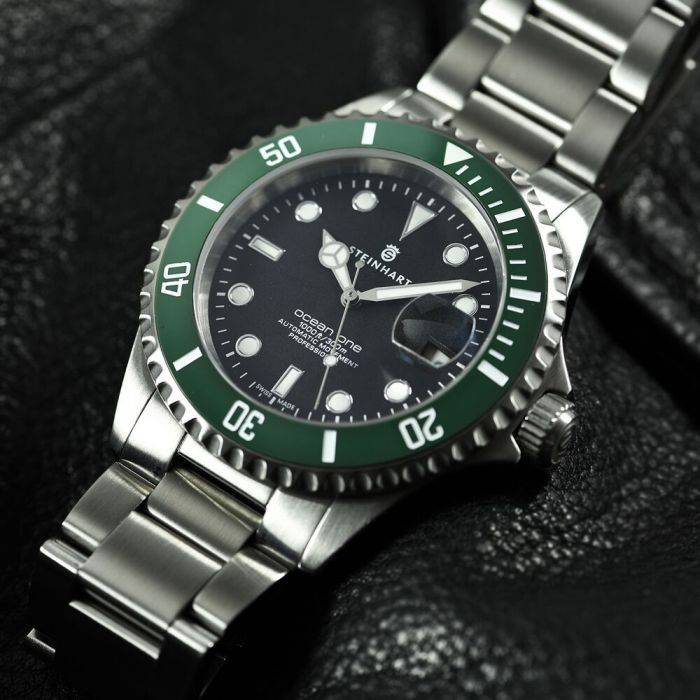 Steinhart Ocean 39 GREEN Ceramic Taucheruhr Super Sparpreis