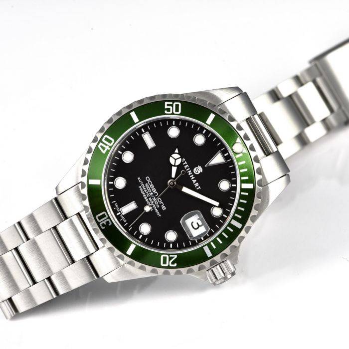 Steinhart Ocean 39 GREEN Taucheruhr Wochenangebot