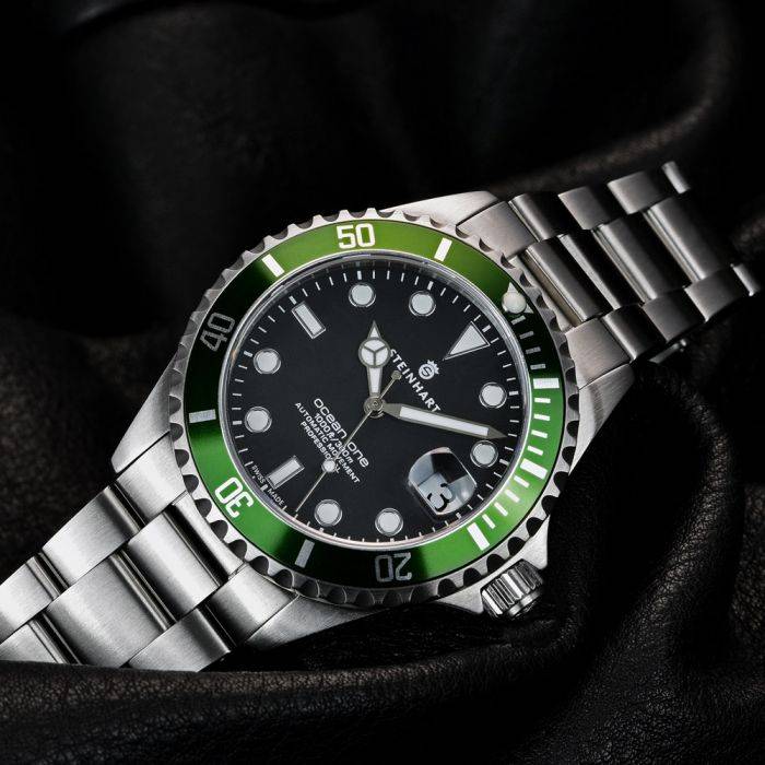Steinhart Ocean 39 GREEN Taucheruhr Wochenangebot
