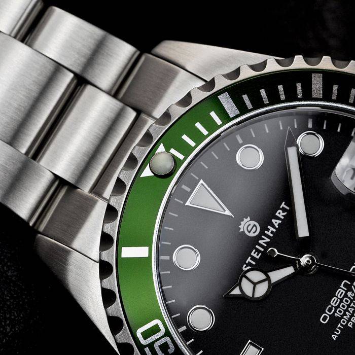 Steinhart Ocean 39 GREEN Taucheruhr Wochenangebot
