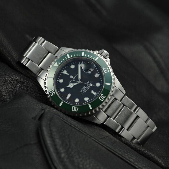 Steinhart Ocean One GREEN Ceramic Taucheruhr Neueste Stile