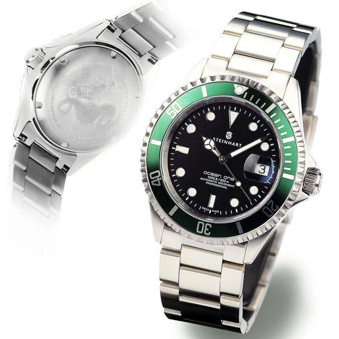 Steinhart Ocean One GREEN Taucheruhr Letzte 2 Tage