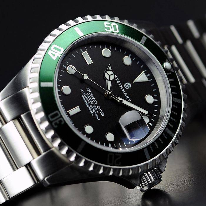 Steinhart Ocean One GREEN Taucheruhr Letzte 2 Tage
