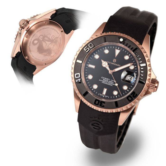 Steinhart Ocean One PINK-GOLD Ceramic Letzter Tag