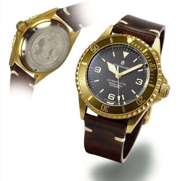 Steinhart Ocean One Bronze LIGHT-BROWN Taucheruhr Bis zu 60% Rabatt