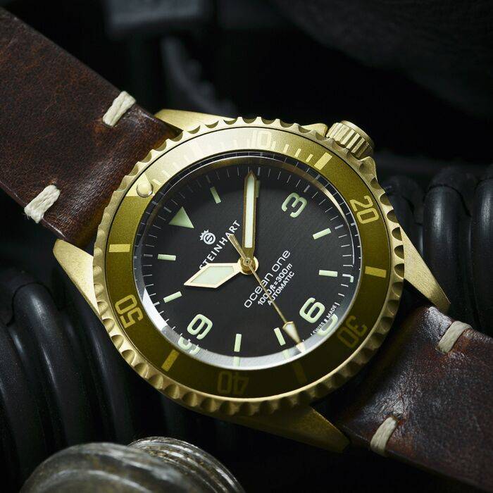 Steinhart Ocean One Bronze LIGHT-BROWN Taucheruhr Bis zu 60% Rabatt