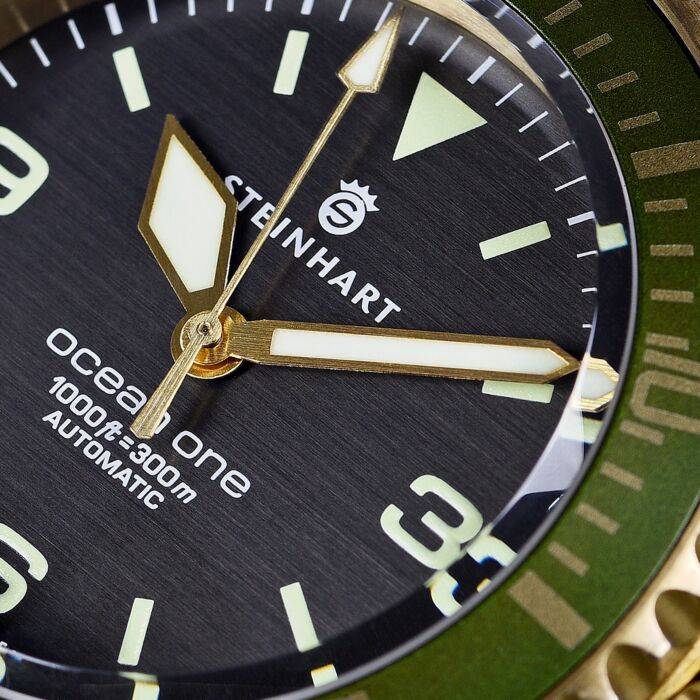 Steinhart Ocean One Bronze GREEN Taucheruhr Bis zu 65% Rabatt