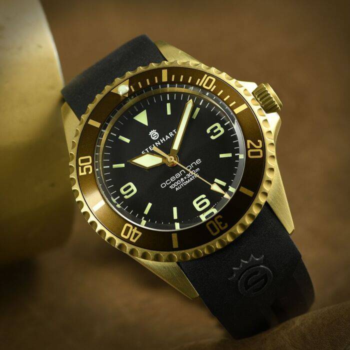 Steinhart Ocean One Bronze DARK-BROWN Taucheruhr Nur für heute