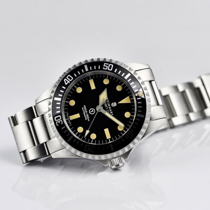 Steinhart Ocean One vintage Military Taucheruhr Vierteljährliche Förderung