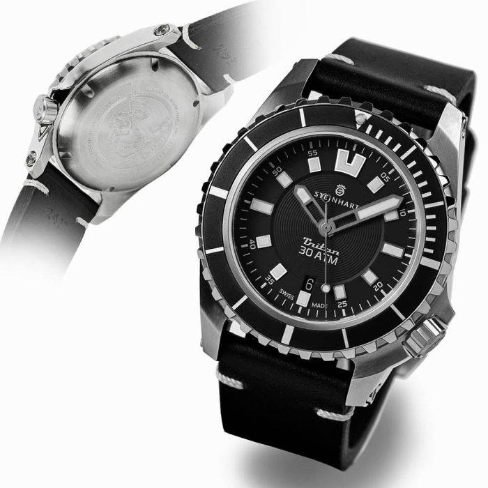 Steinhart Triton 30 ATM BLACK Taucheruhr Bis zu 55% Rabatt
